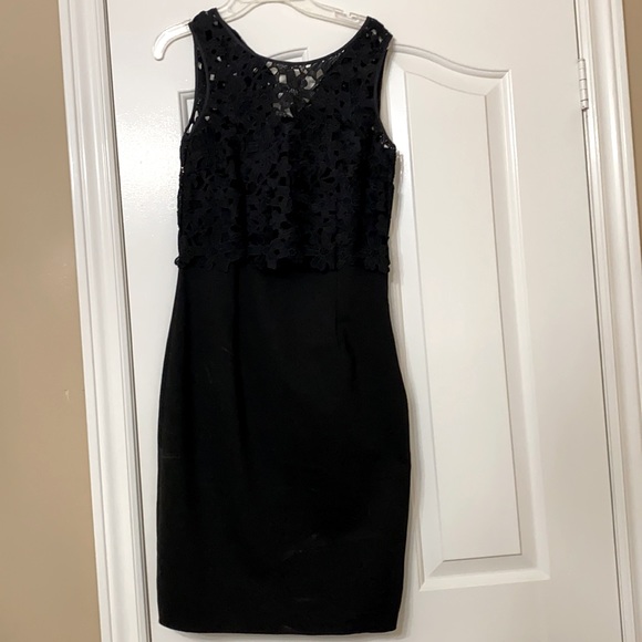 H&M Black Lace top dress (Size 6) - Picture 1 of 4